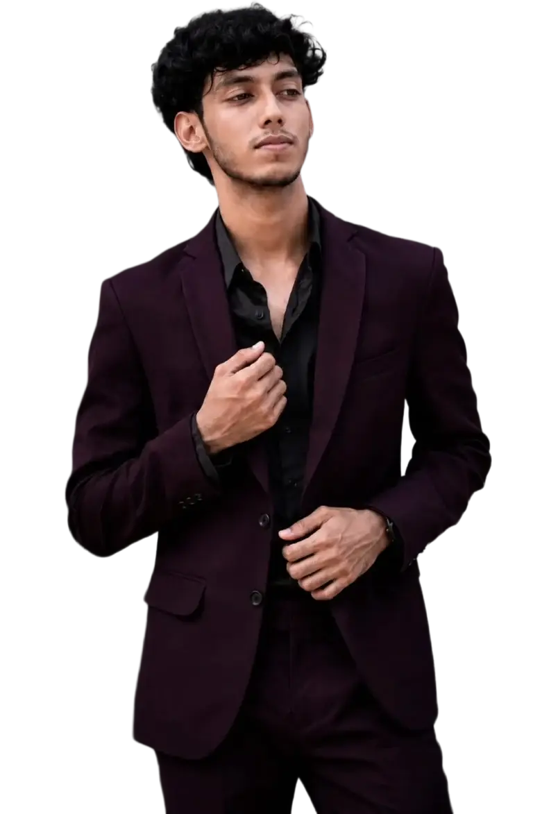 A Confident Digital Marketer in an Executive Suit